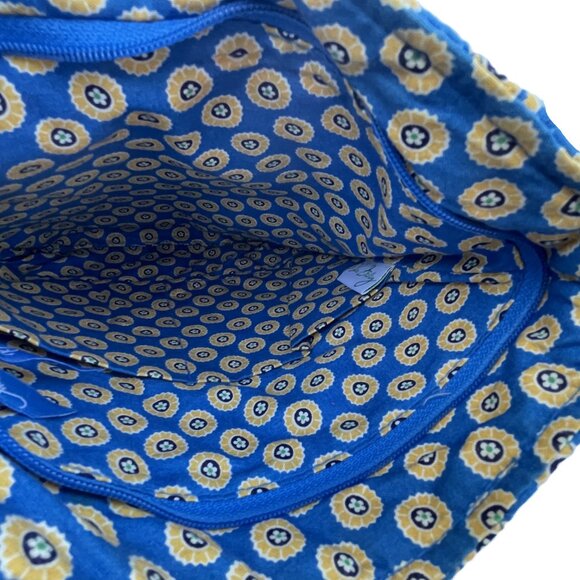 EUC Vera Bradley (Retired) Riveria Blue Hipster Crossbody Bag - Picture 5 of 5